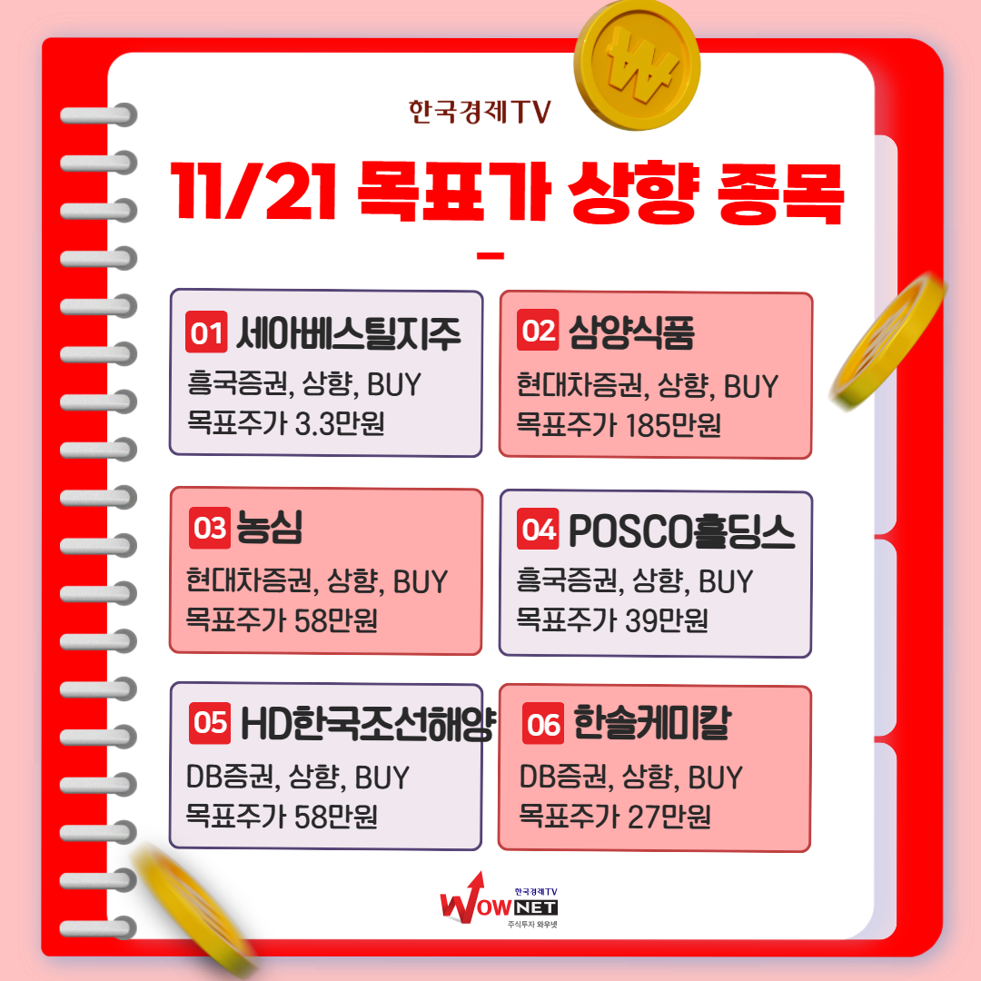 한국경제TV 와우넷 – 오늘의 특징주 | 주식은 1위 와우넷