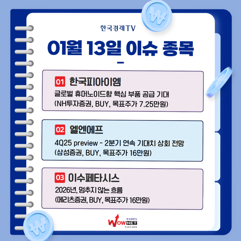 한국경제TV 와우넷 – 오늘의 특징주 | 주식은 1위 와우넷