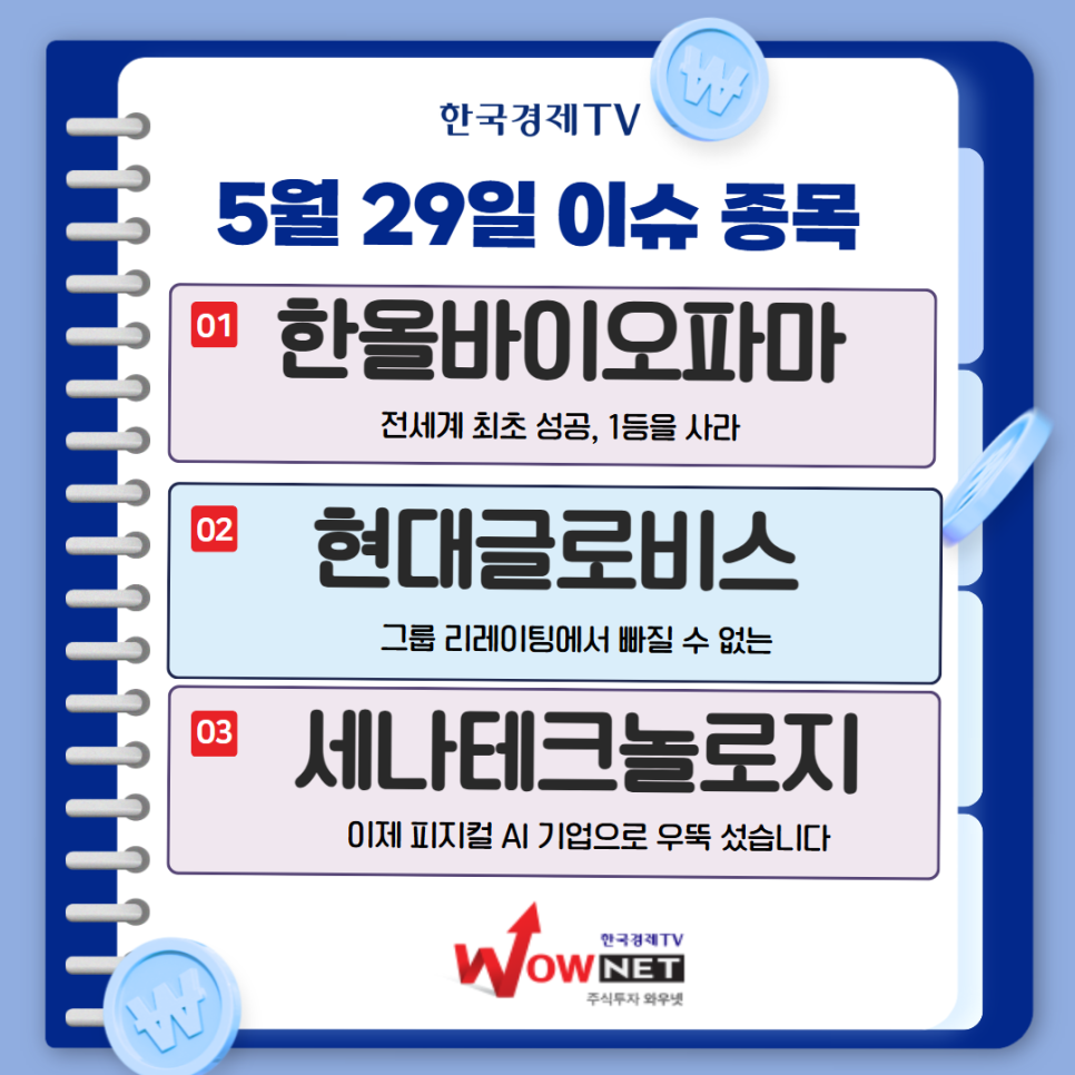오늘의 특징주 게시글 이미지