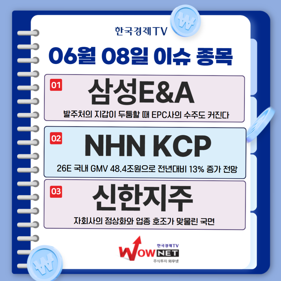 오늘의 특징주 게시글 이미지