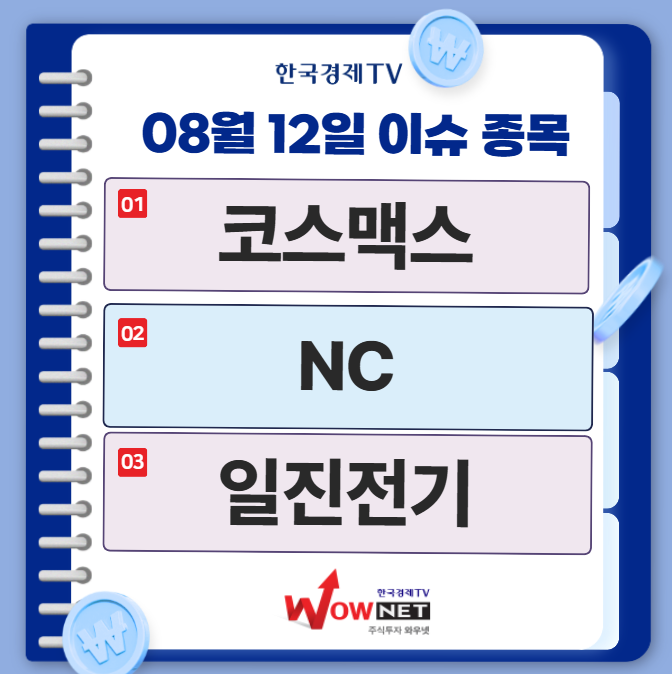 오늘의 특징주 게시글 이미지